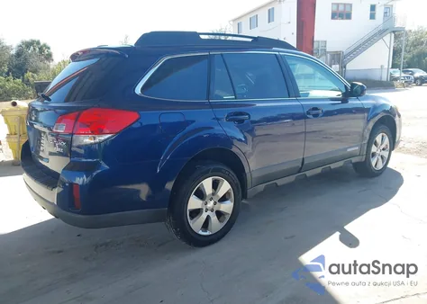 2011 Subaru Outback 2.5I Premium from USA, damaged, VIN 4S4BRBBC2B3409843